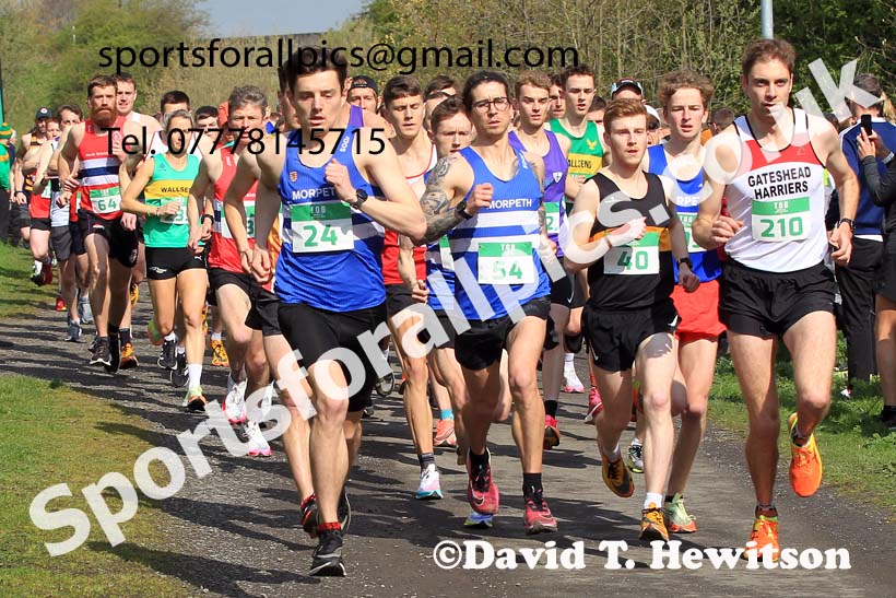 The 2023 Terry O'Gara Memorial 5k Road Race organised by Wallsend Harriers. Photo: David T. Hewitson/Sports for All Pics